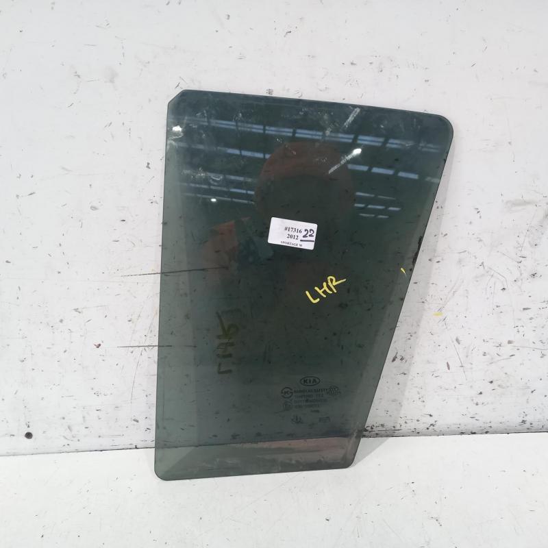 quarter door glass rear left