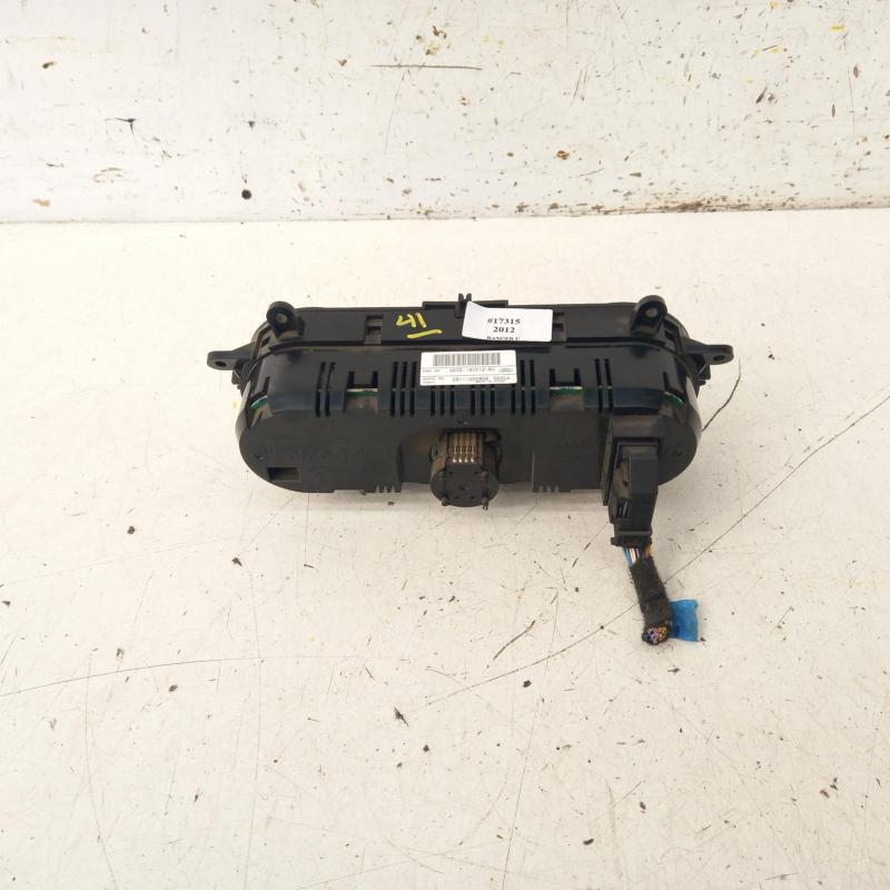 heater/aircon controls