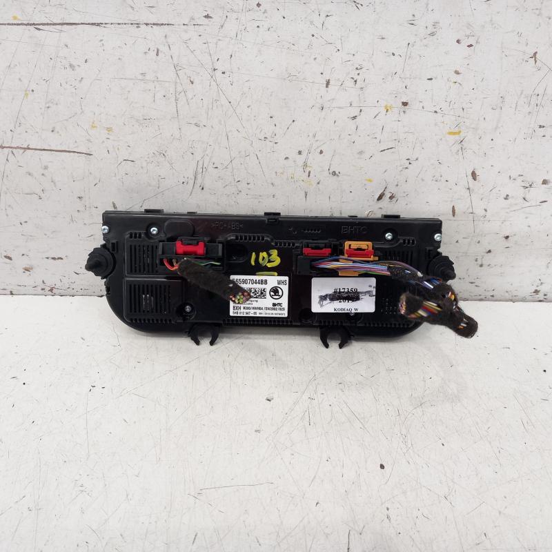 heater/aircon controls