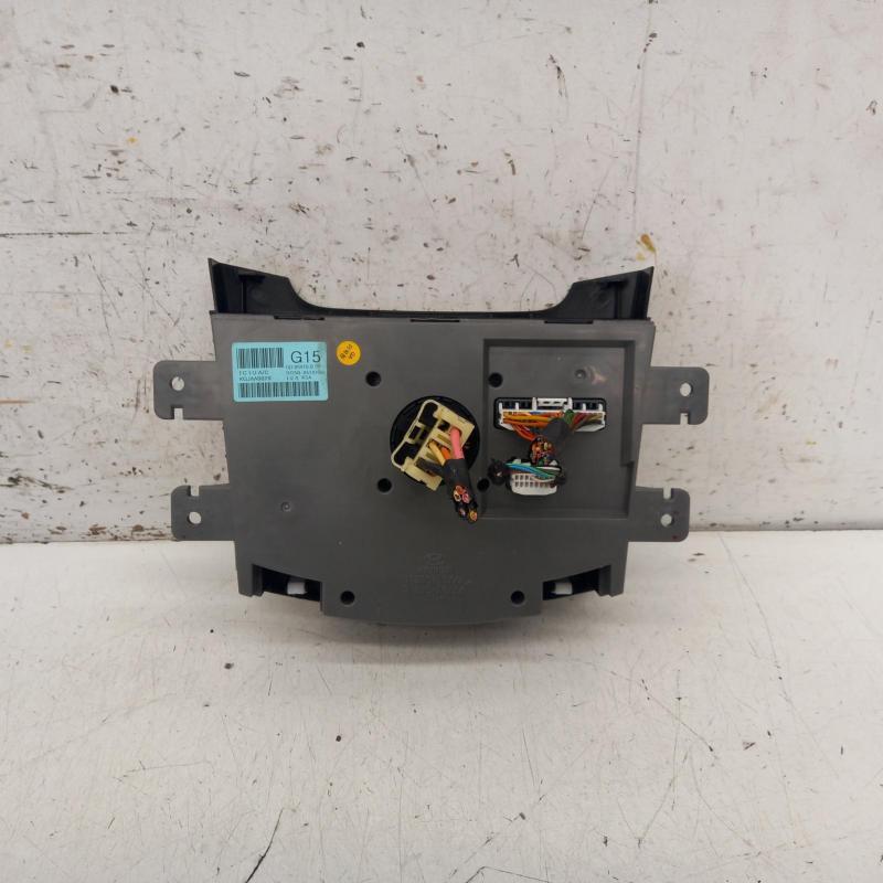 heater/aircon controls