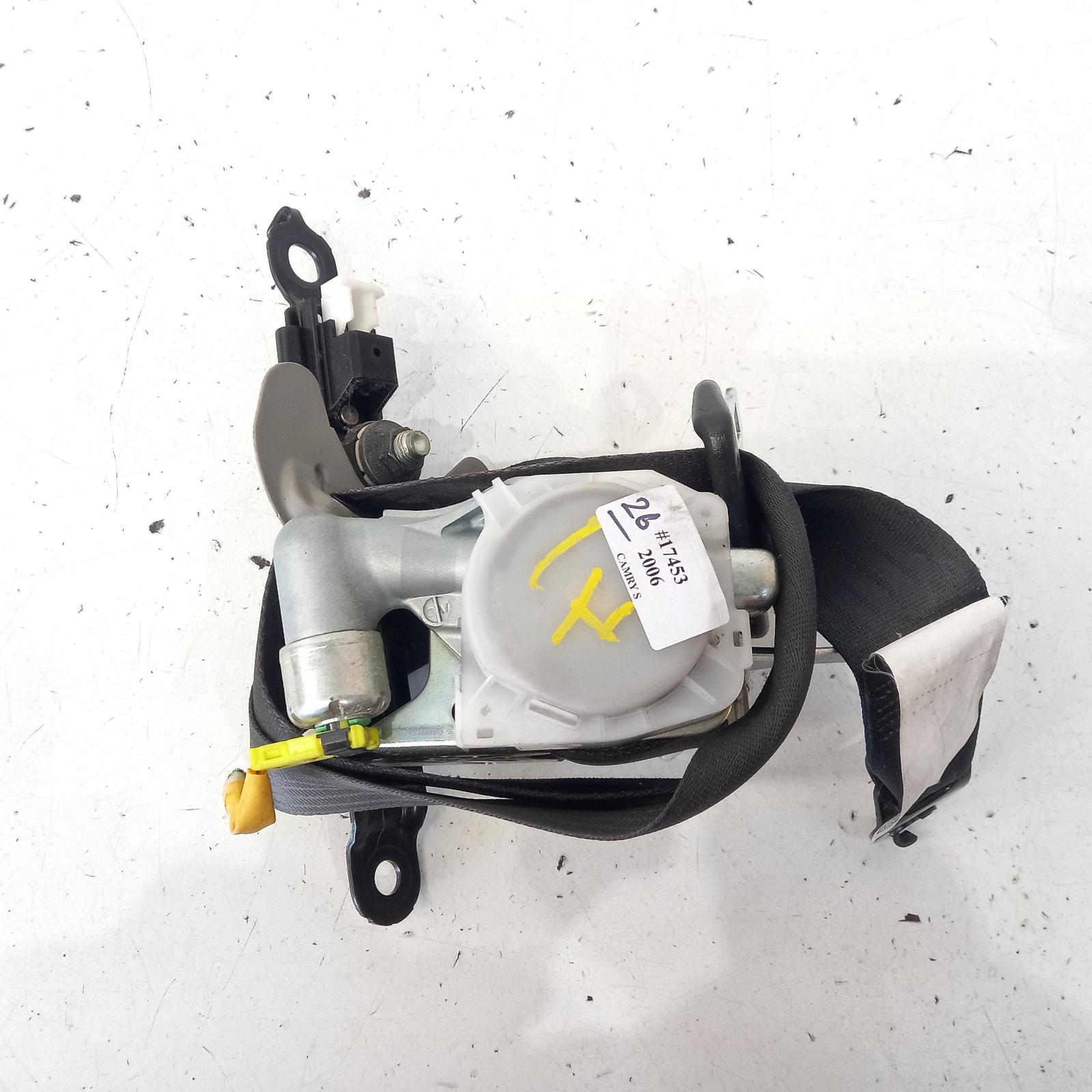 Camry Seat Belt Stalk 2006-2011 lh front,seat belt only,acv40,06/06-11/11 00017453 #453337