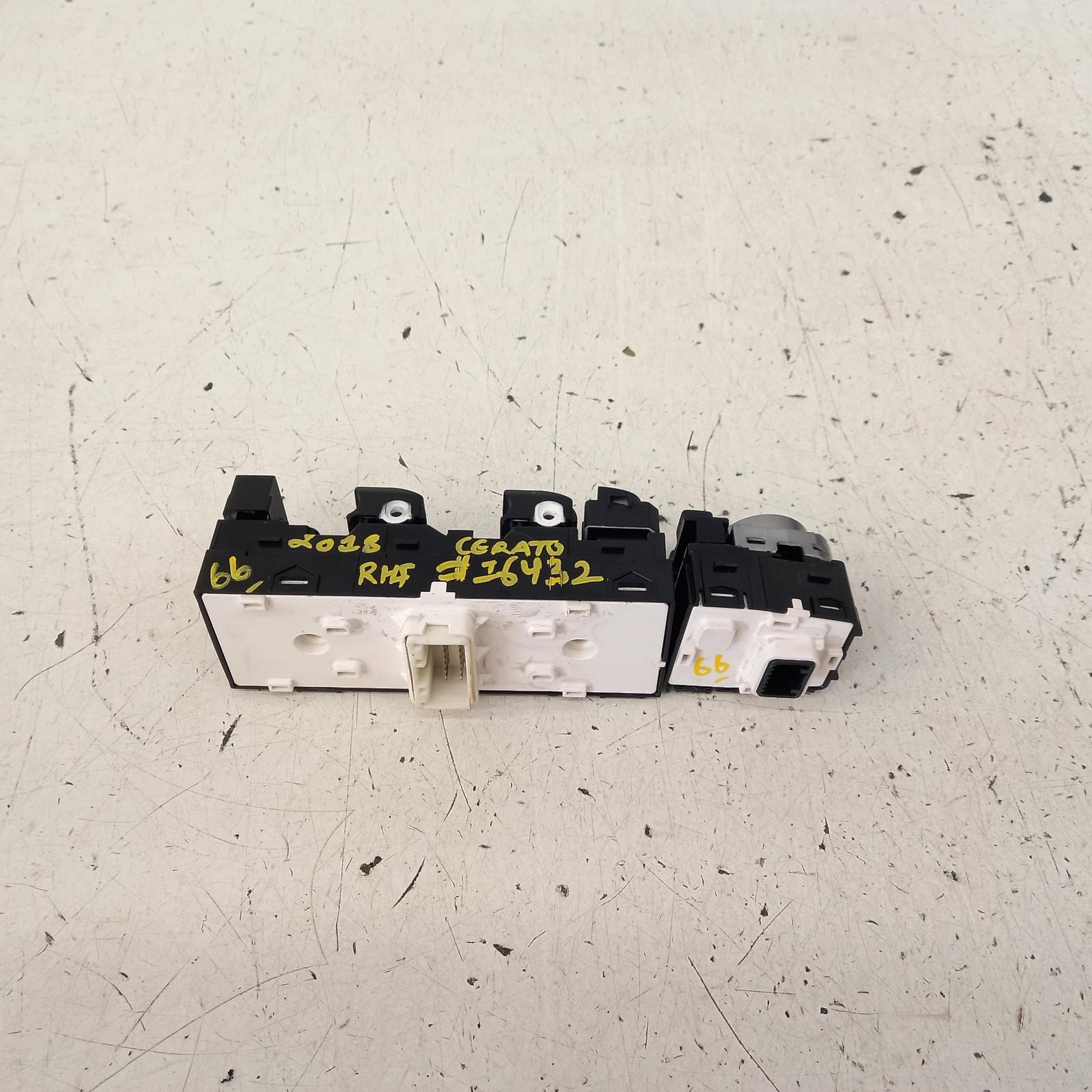 Cerato Power Door Window Switch 2018-2022 rh front (master switch),bd,sedan/hatch,04/18- 00016432 #457263