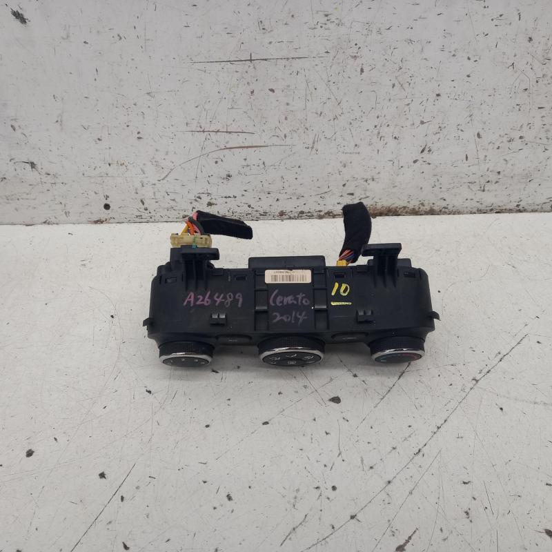 heater/aircon controls