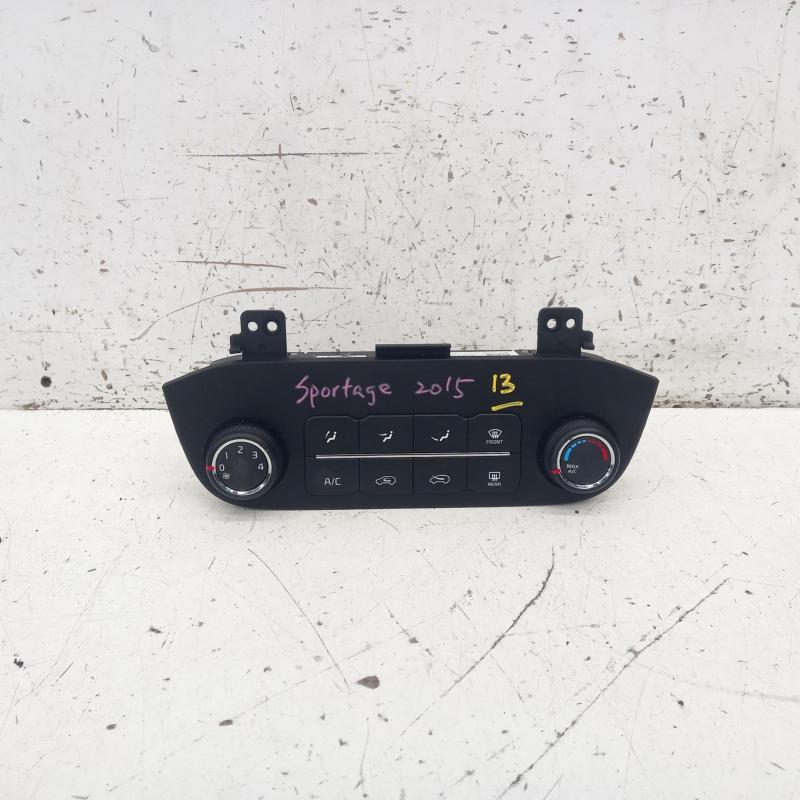 heater/aircon controls