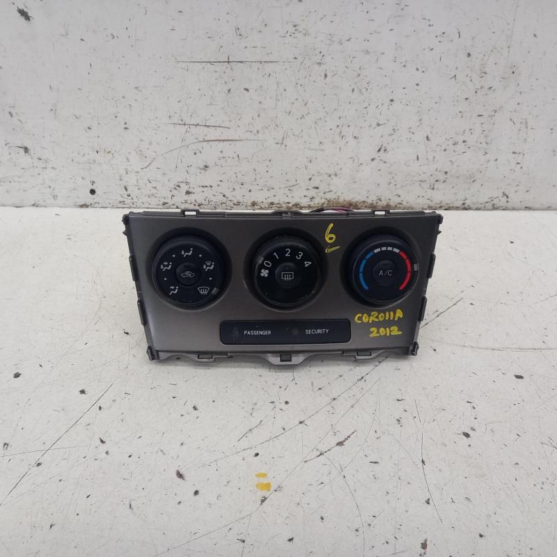 heater/aircon controls