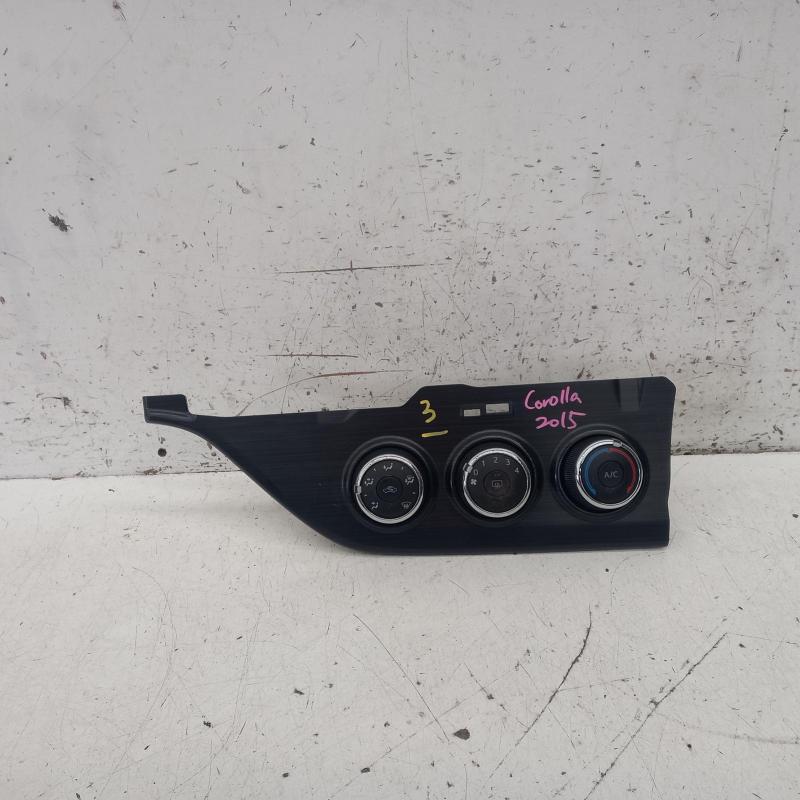 heater/aircon controls