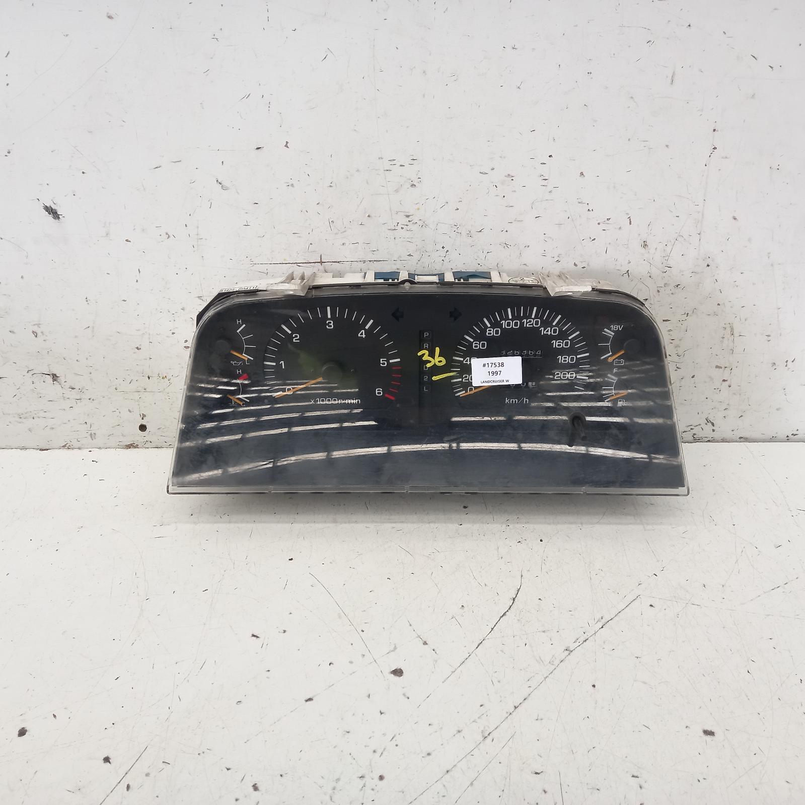 459077, Used instrument cluster for 1997 landcruiser 80 series