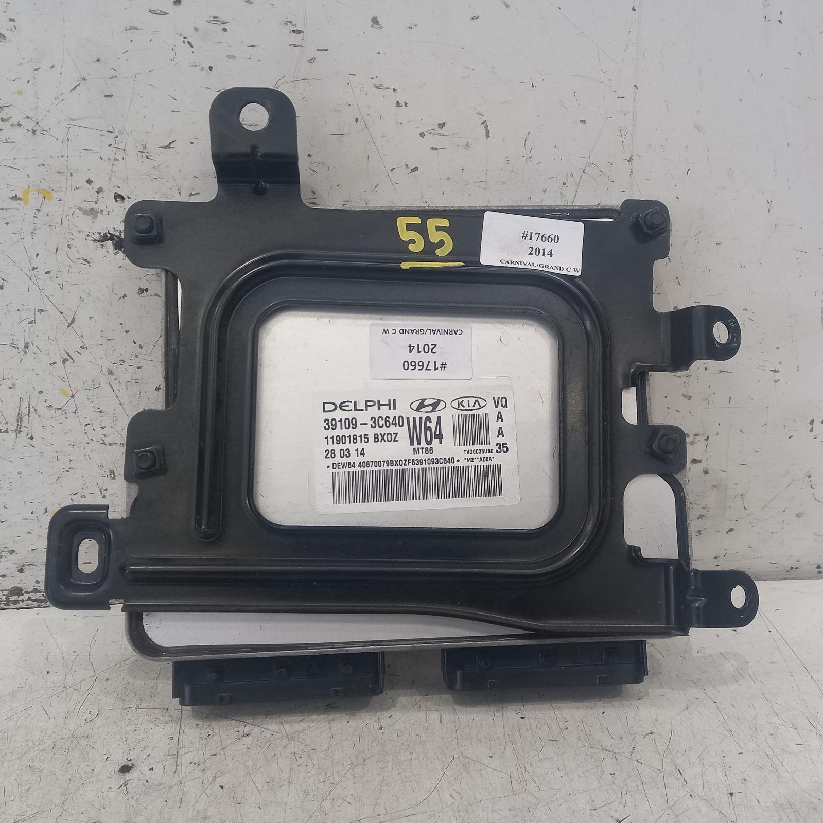Carnival/Grand Carnival Ecu 2010-2014 engine ecu,3.5,g6dc,auto t/m,ecu only,vq,03/10-12/14 00017660 #463307