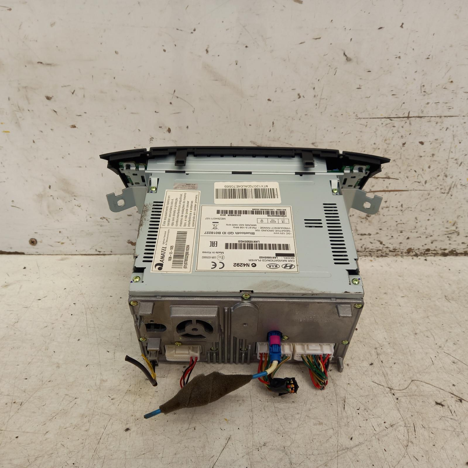 I30 Stereo/head Unit 2012-2017 7 in touchscreen,w/ sat nav,phone controls,mp3,bluetooth,gd,03/12-02/17 00017694 #463452