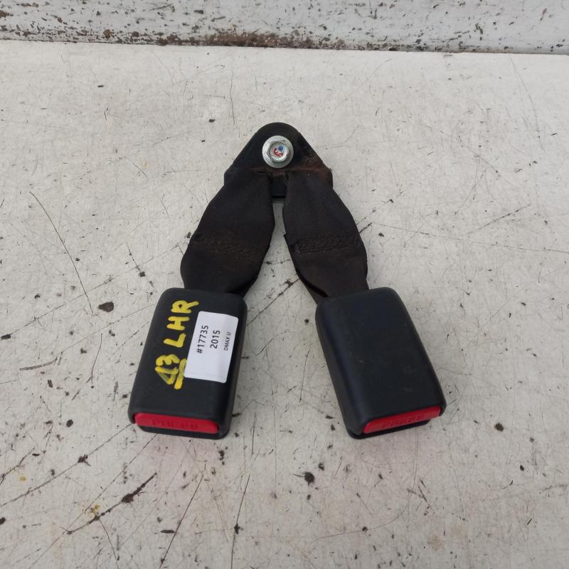 463833, Used seat belt stalk for 2015 dmax lh rear, seat belt stalk