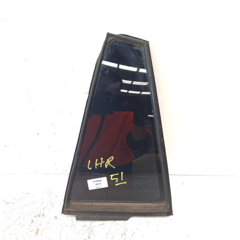 quarter door glass rear left