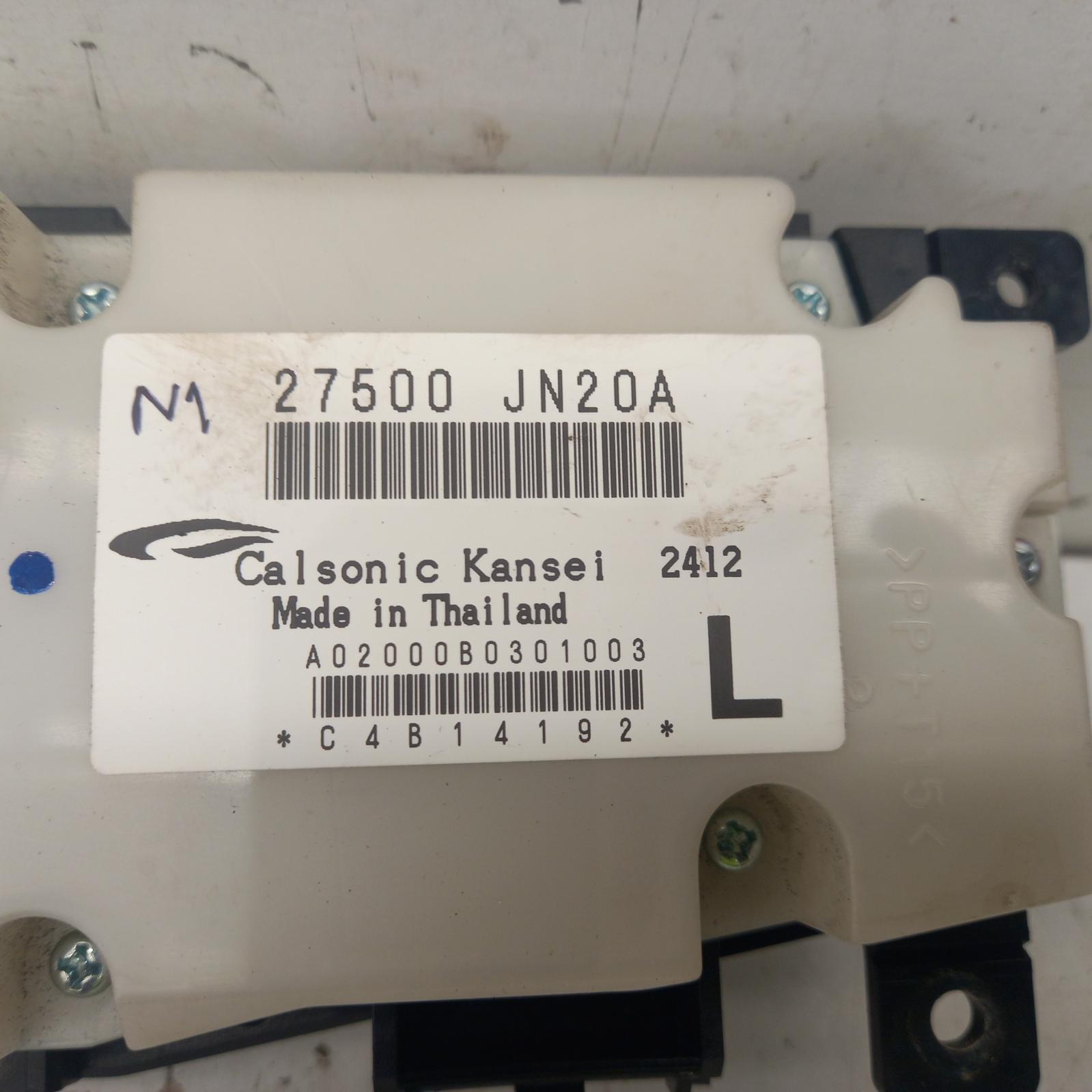 Maxima Heater/aircon Controls 2009-2014 j32,climate control type,06/09-09/14 00017921 #470203