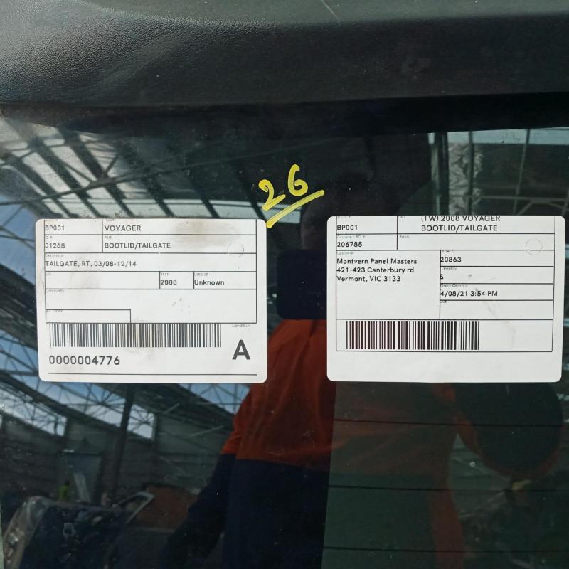 bootlid/tailgate
