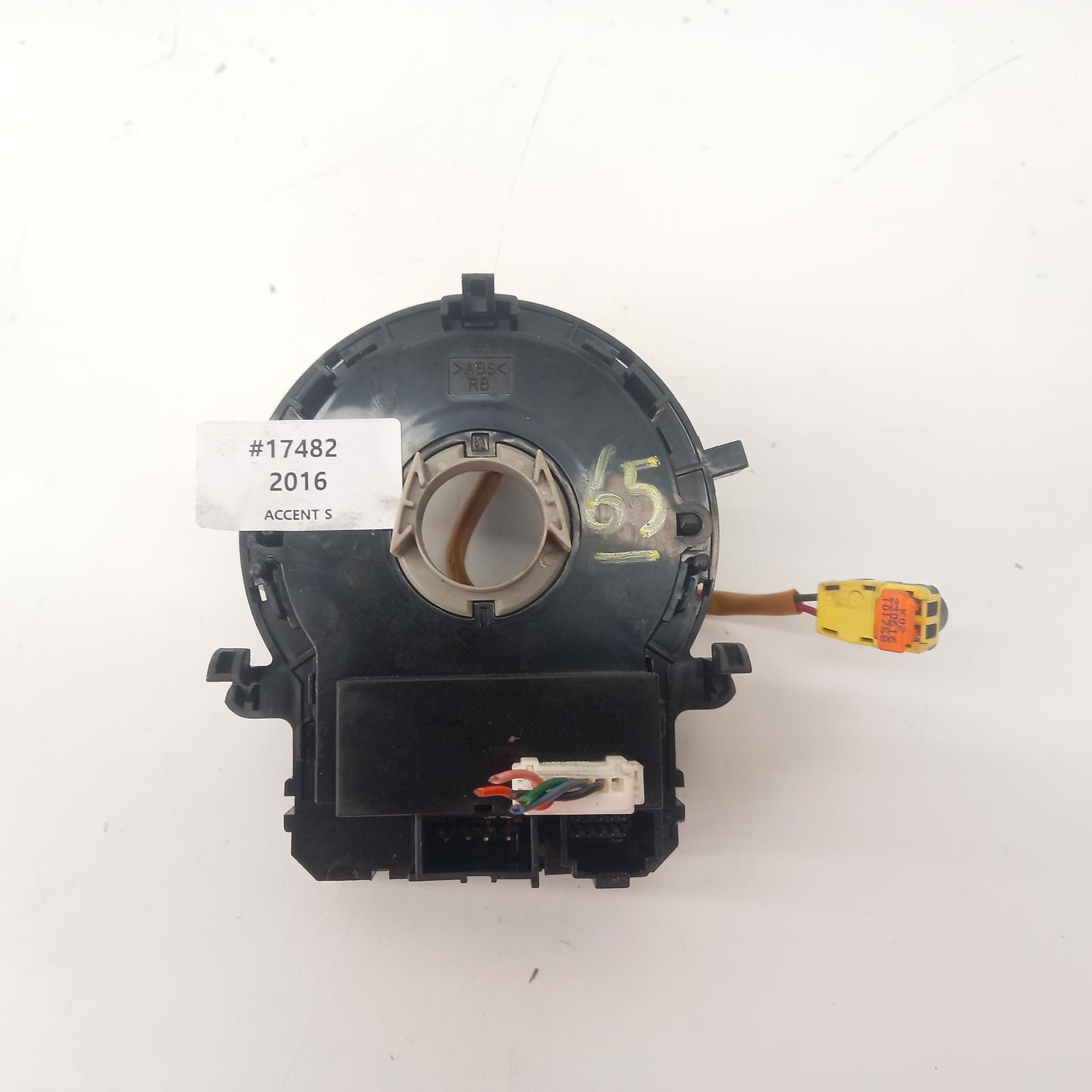 #471318, Used airbag module/sensor for 2016 Accent| clockspring, rb, 07 ...