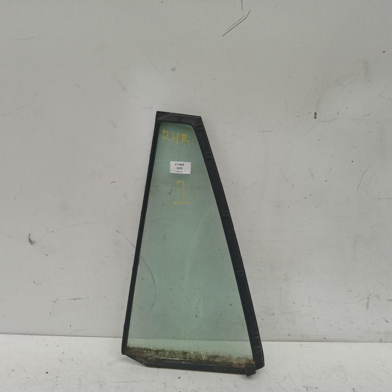 quarter door glass rear right
