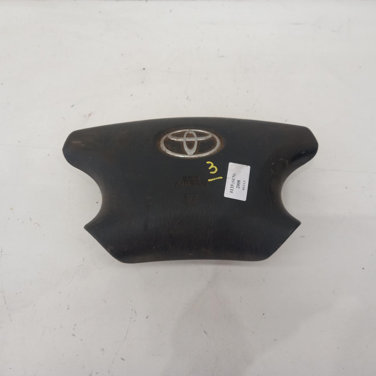 Hilux Airbag Right 2005-2011 steering wheel,black,non audio control type,02/05-06/11 s135 #477313