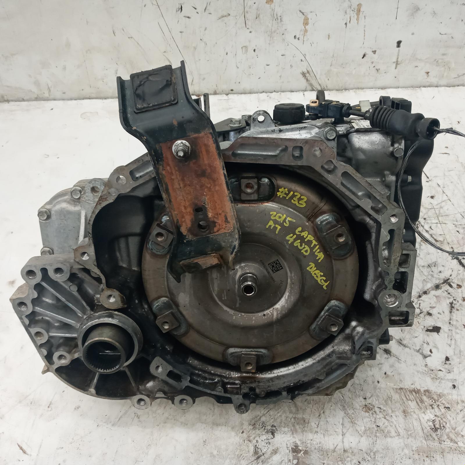 479008, Used transmission/gearbox for 2014 captiva auto, awd, diesel