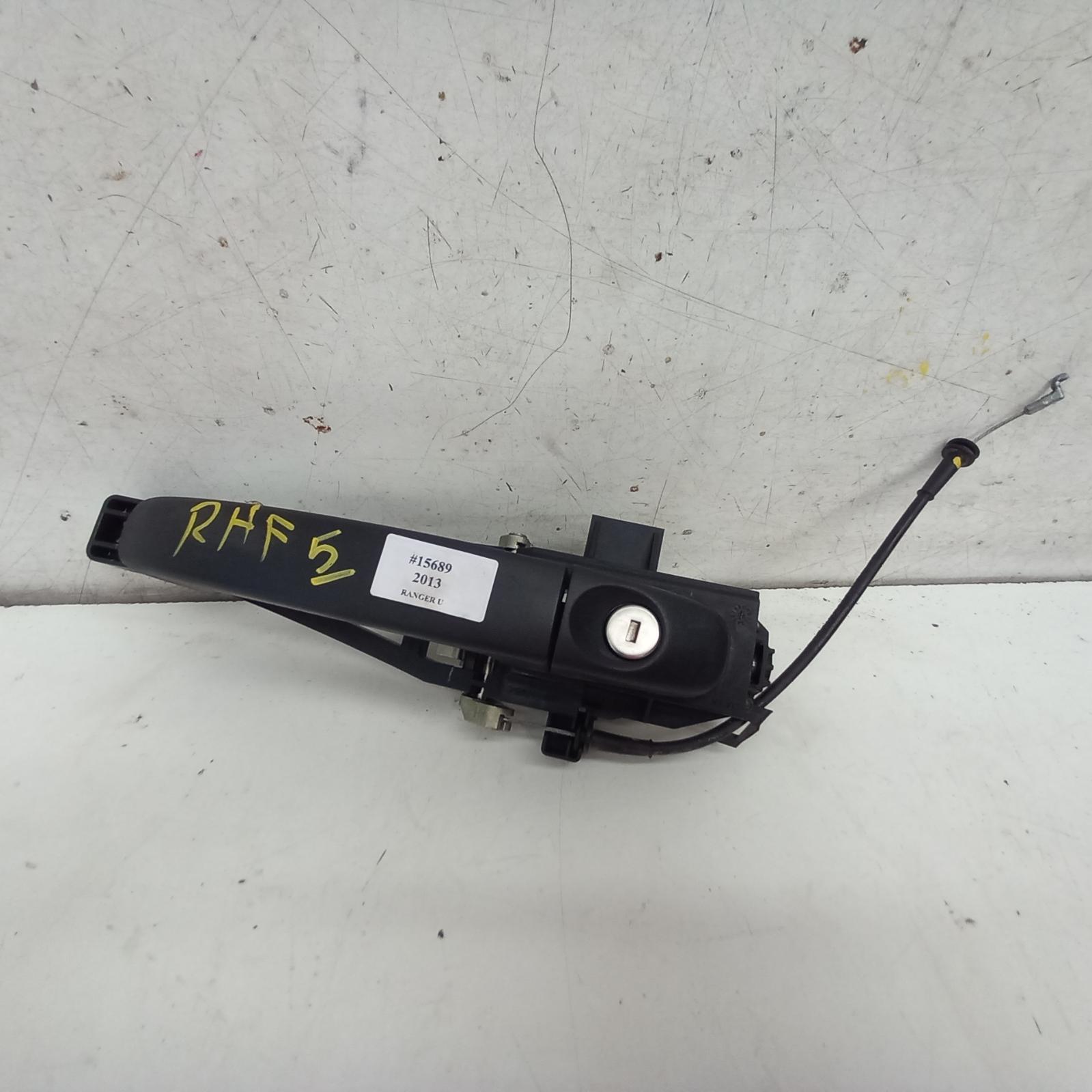 Ranger Door Handle 2011-2022 outer,rh front,black,px,06/11- 00015689 #384590