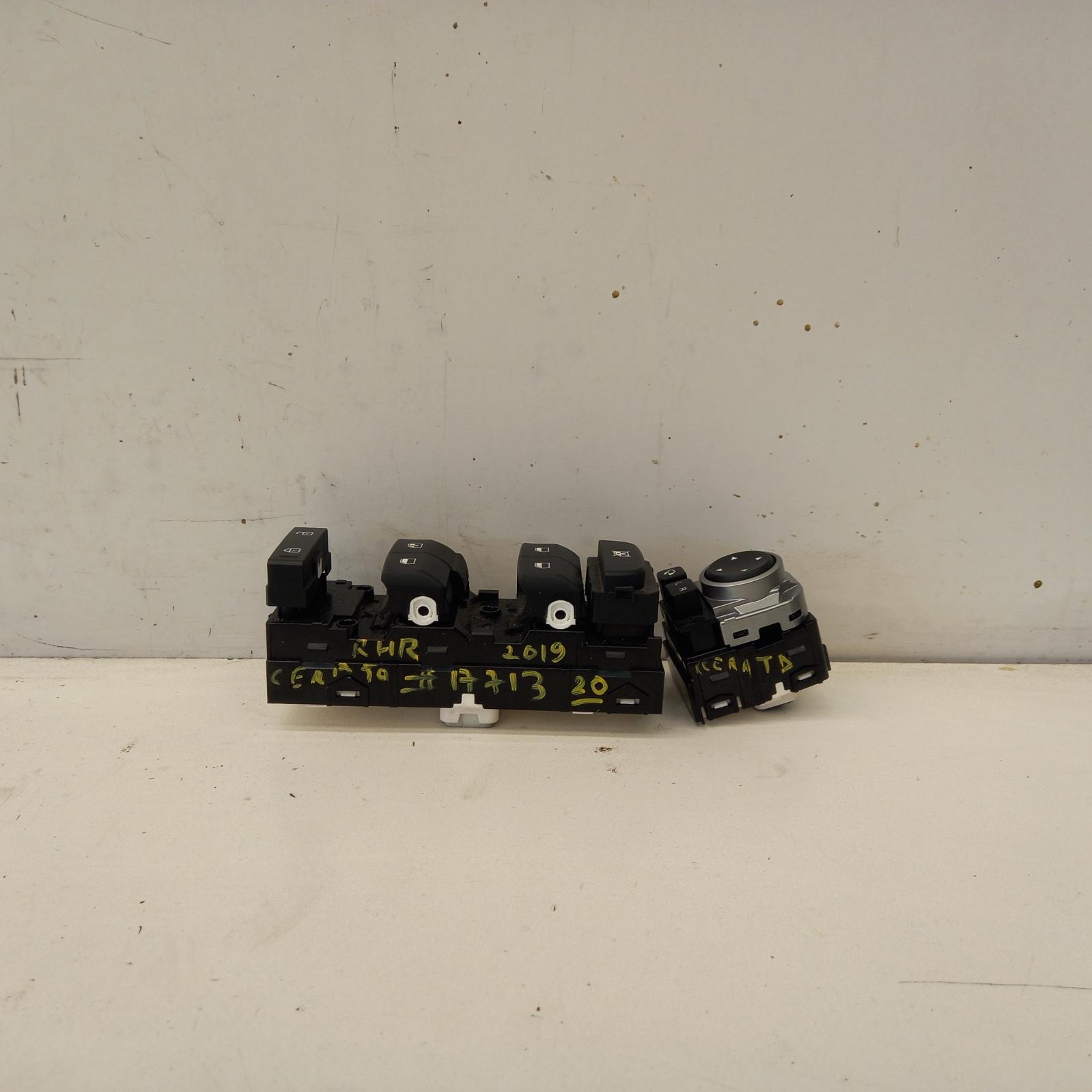 Cerato Power Door Window Switch 2018-2022 rh front (master switch),bd,sedan/hatch,04/18- 00017713 #481848