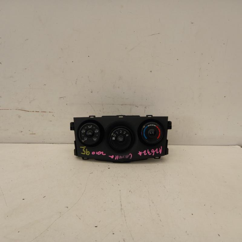 heater/aircon controls