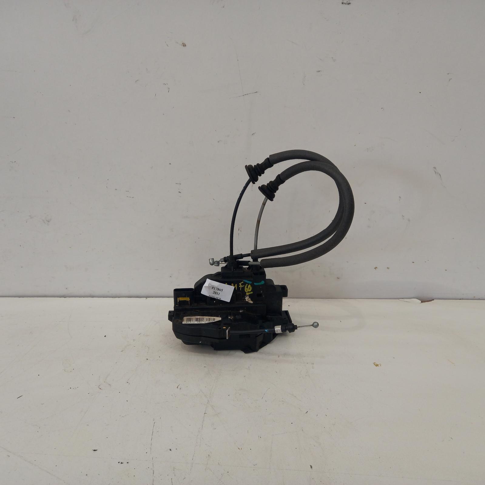 Santa Fe Door/boot/gate Lock 2005-2012 left front door lock,cm,11/05-06/12 00017865 #482799