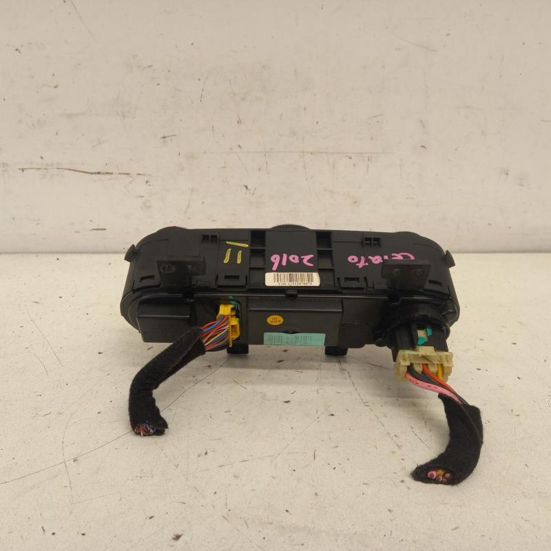 heater/aircon controls