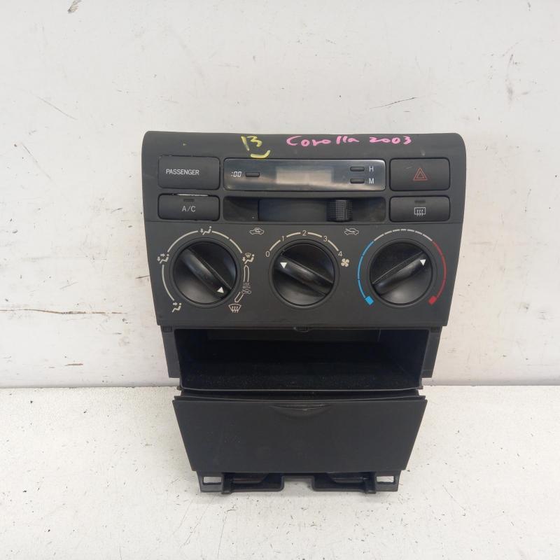 heater/aircon controls