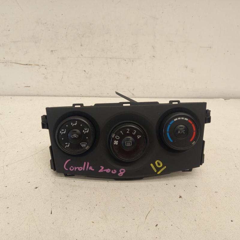 heater/aircon controls