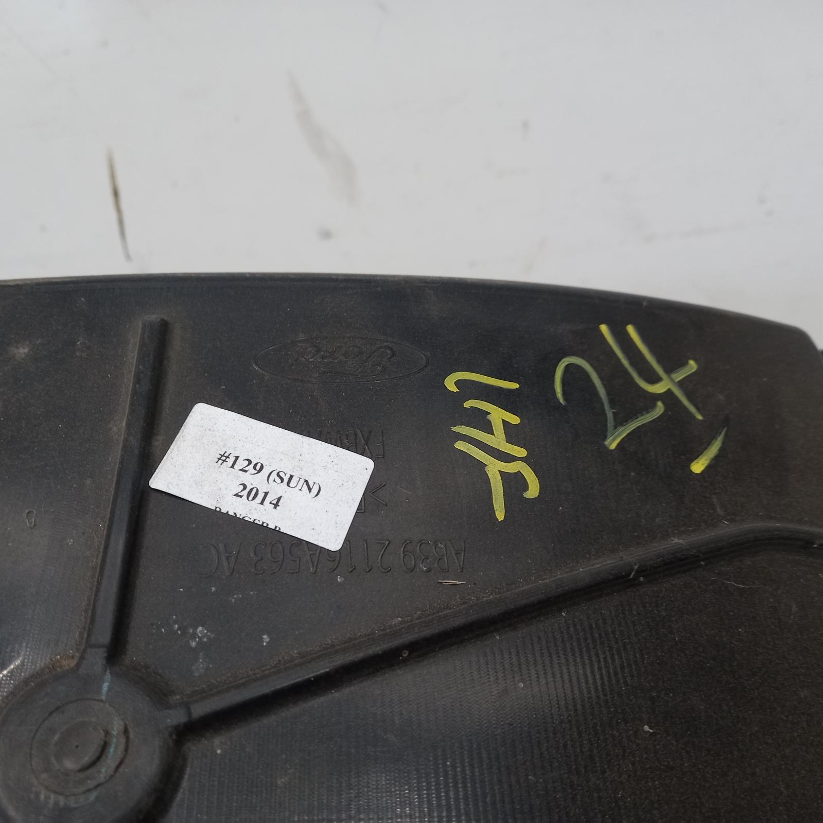 Ranger Guard Liner Left 2011-2015 front,px series 1,06/11-06/15 s129 #483873