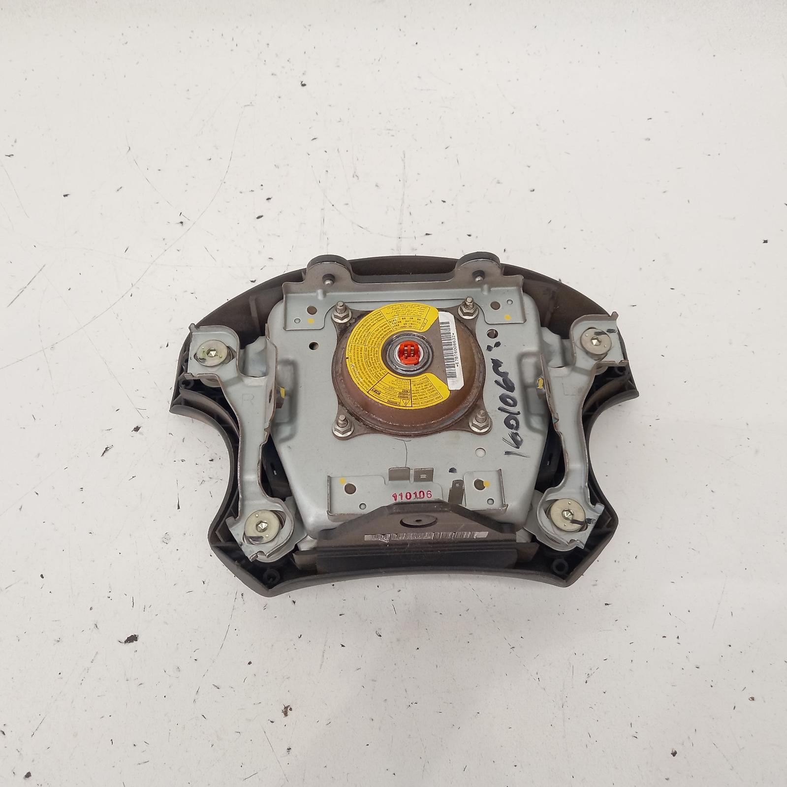 Hilux Airbag Right 2005-2011 steering wheel,black,non audio control type,02/05-06/11 partwh #493319