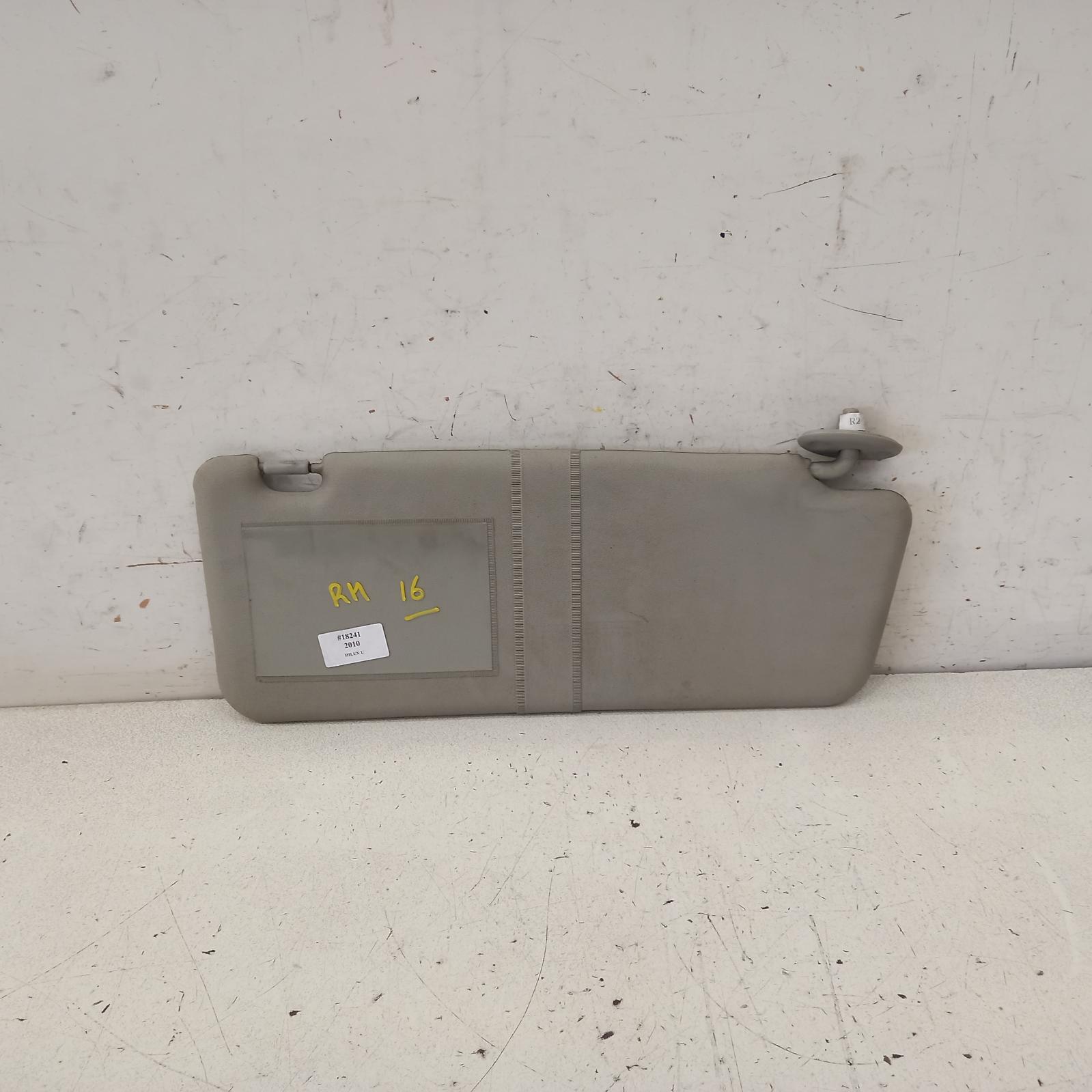 Hilux Sunvisor 2005-2015 rh side,02/05-08/15 00018241 #499671