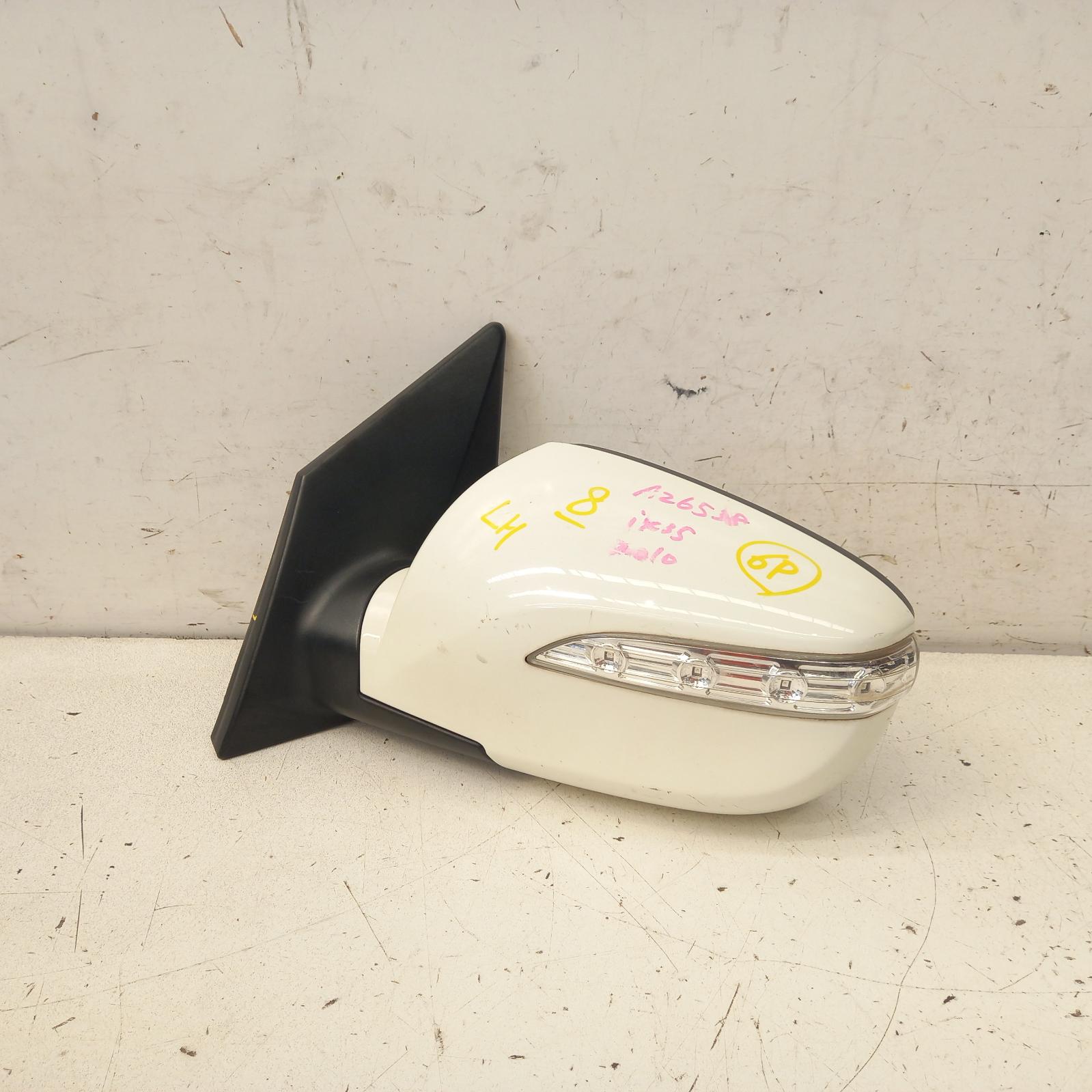 Ix35 Door Mirror Left 2009-2016 lm series,manual fold (6 pin),11/09-01/16 partwh #502228