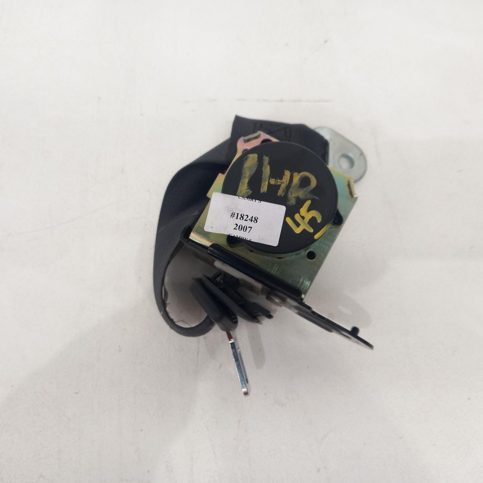 Camry Seat Belt Stalk 2006-2011 lh rear,seat belt only,acv40,06/06-11/11 00018248 #504162