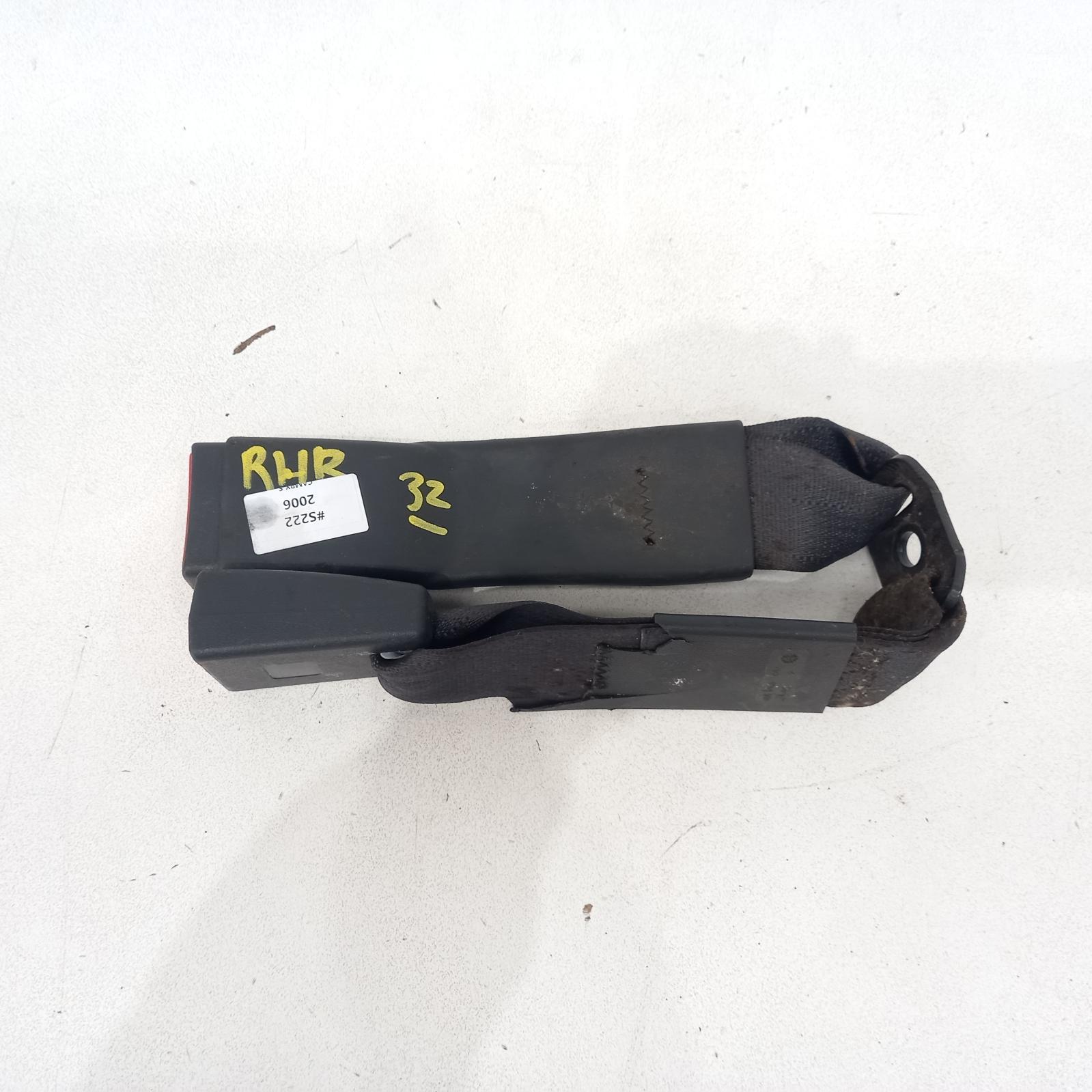 Camry Seat Belt Stalk 2006-2011 rh rear,seat belt stalk only,acv40,06/06-11/11 s222 #507464
