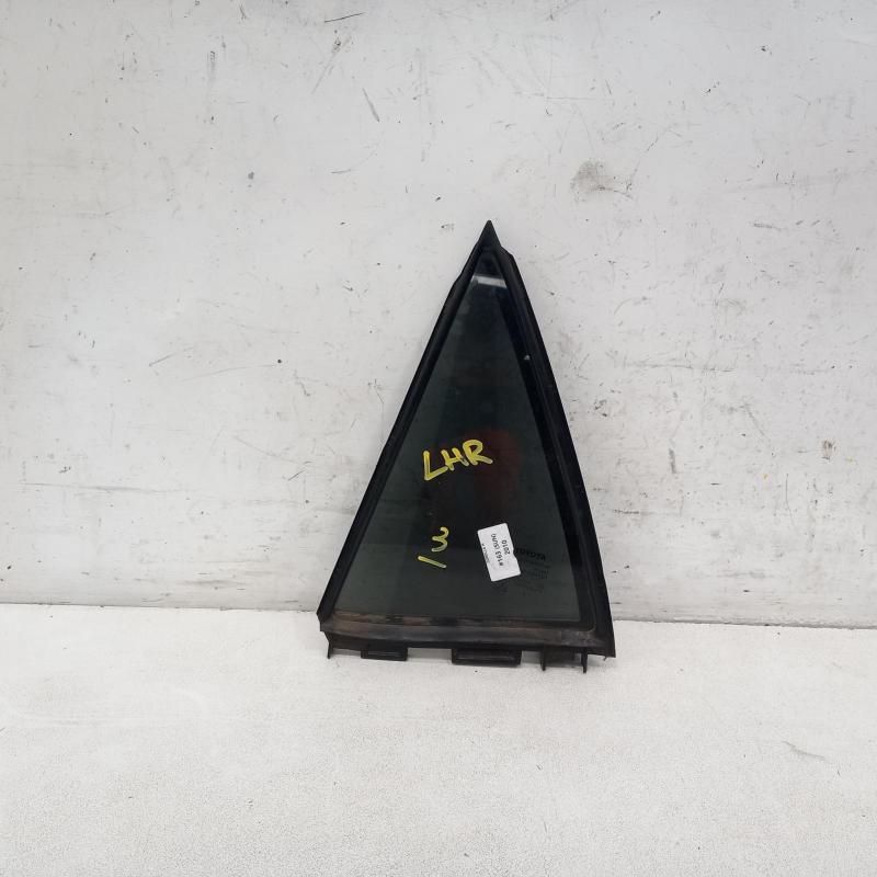 quarter door glass rear left