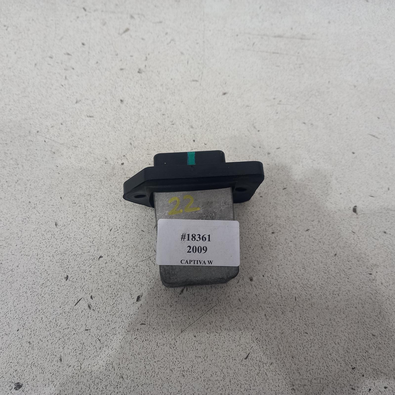 Captiva Fan Speed Resistor 2006-2018 cg,09/06-06/18 00018361 #515809
