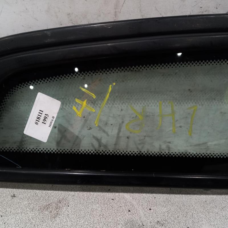 quarter door glass rear left