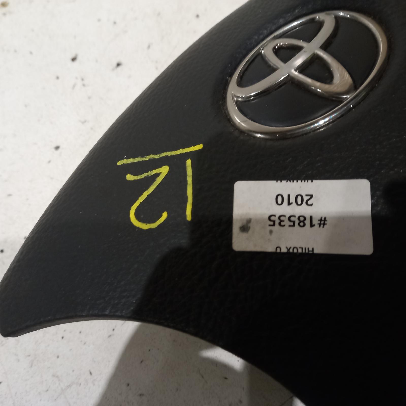 Hilux Airbag Right 2005-2011 steering wheel,black,non audio control type,02/05-06/11 00018535 #521265