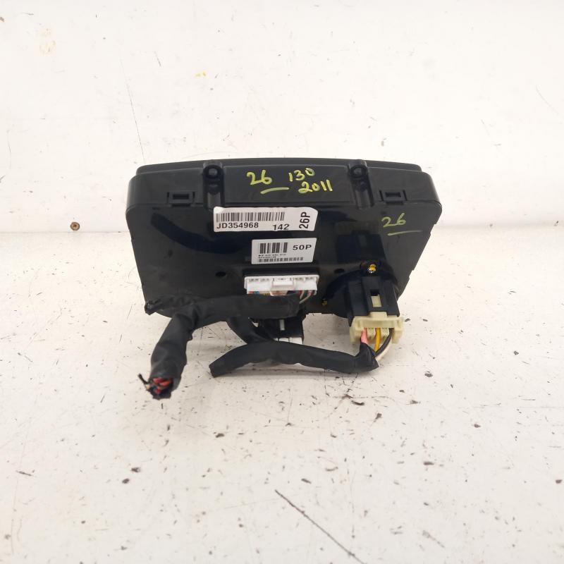 heater/aircon controls