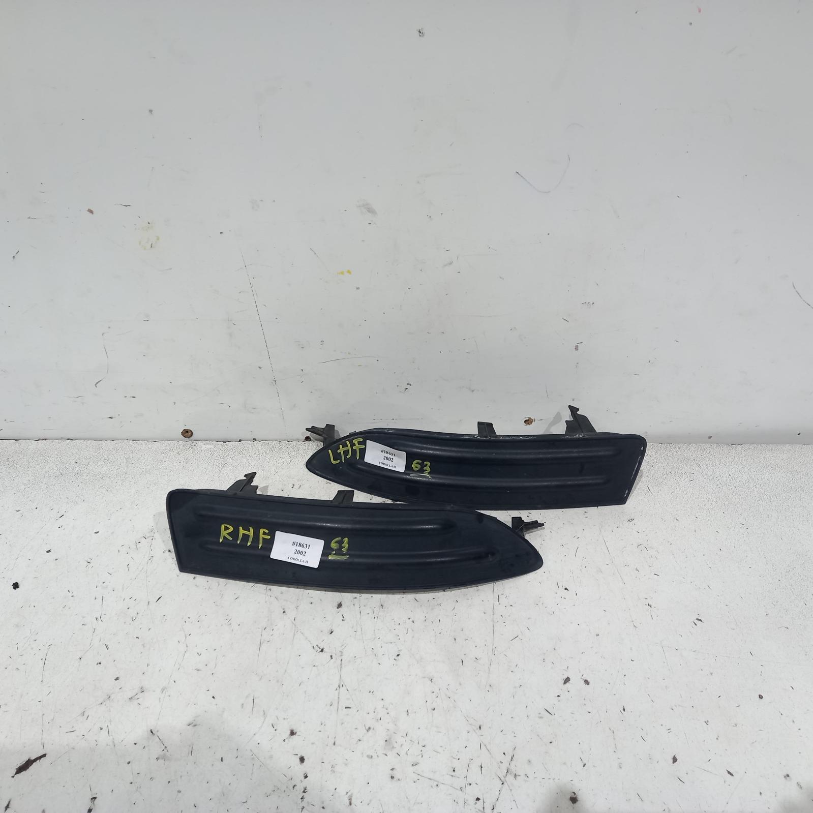 Corolla Grille 2001-2004 bumper grille (lh side),zze122,non foglamp type,10/01-04/04 00018631 #530765