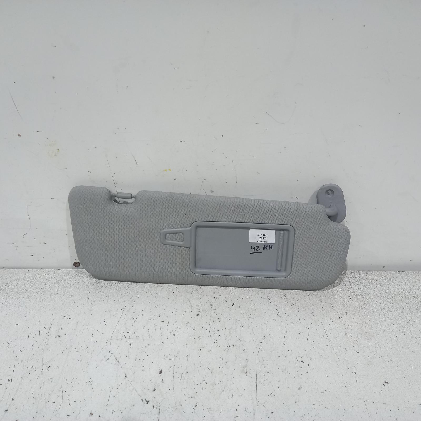Elantra Sunvisor 2011-2015 md,rh side,03/11-11/15 00018465 #532068