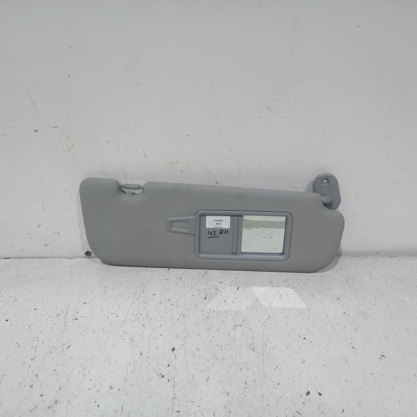 Elantra Sunvisor 2011-2015 md,rh side,03/11-11/15 00018465 #532068