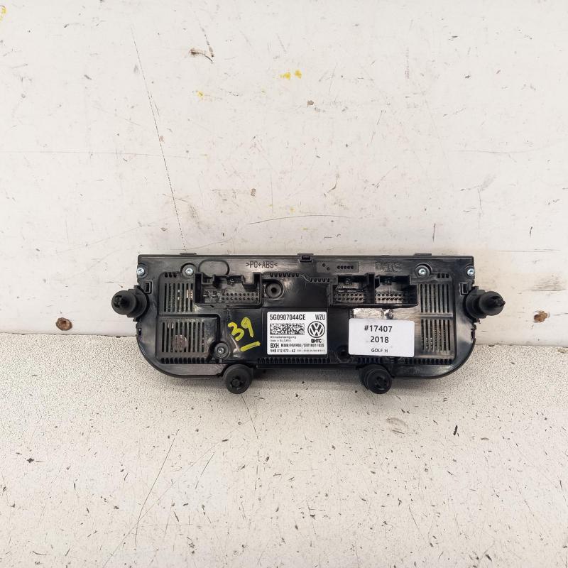 heater/aircon controls