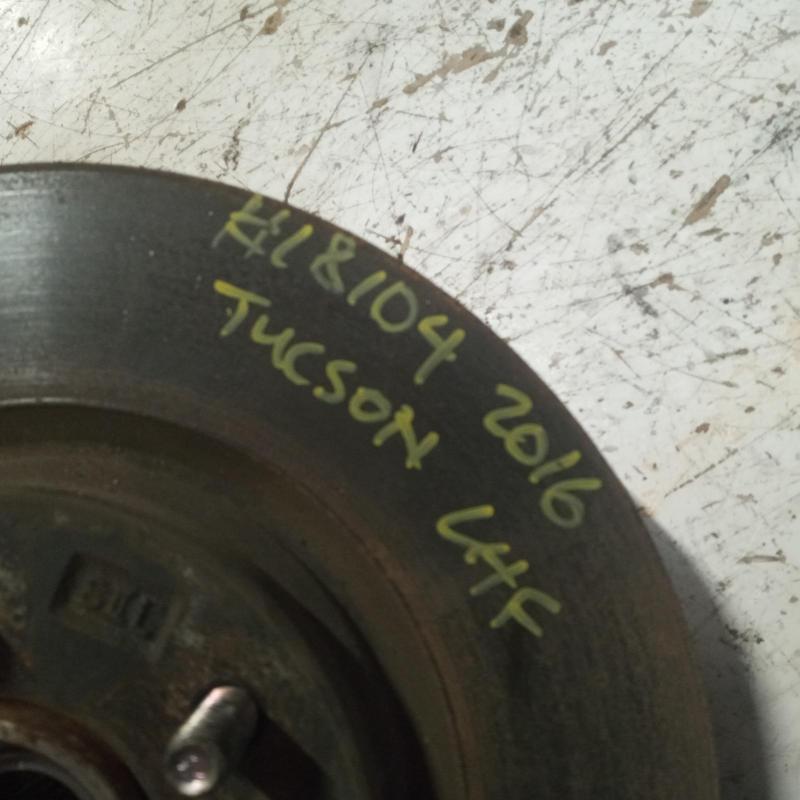 hub assembly front left