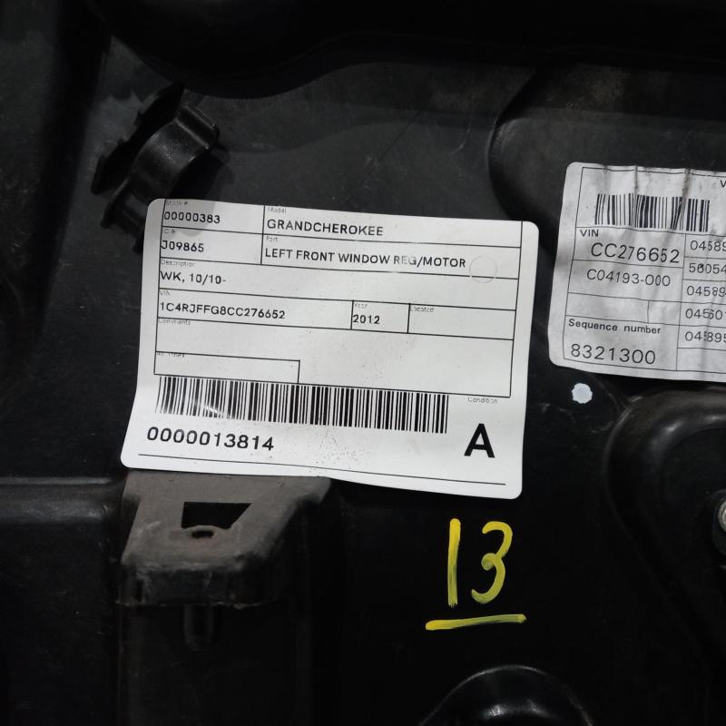 window regulator/motor front left