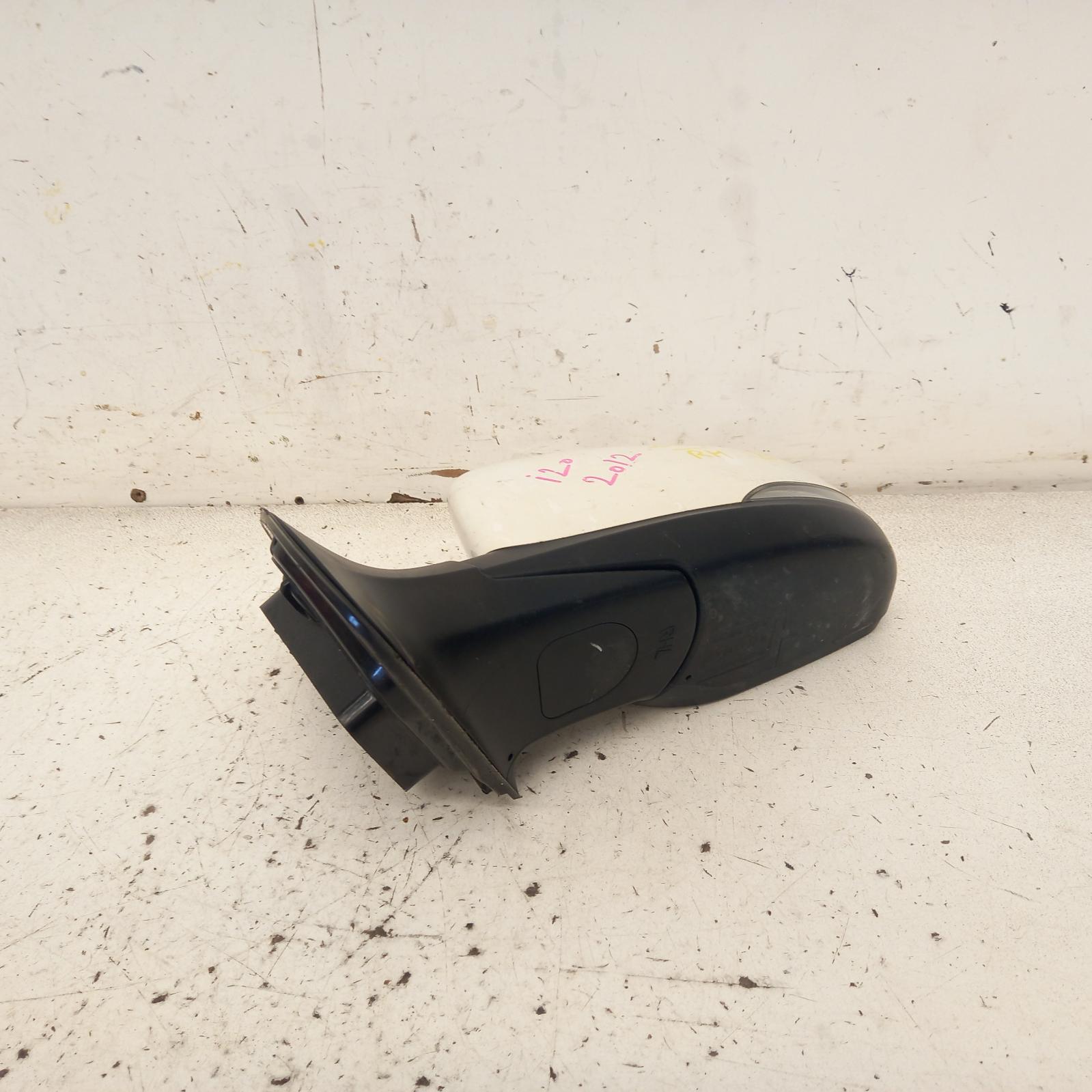 I20 Door Mirror Left 2012-2015 pb,power folding,w/ flasher type,03/12-12/15 partwh #538694