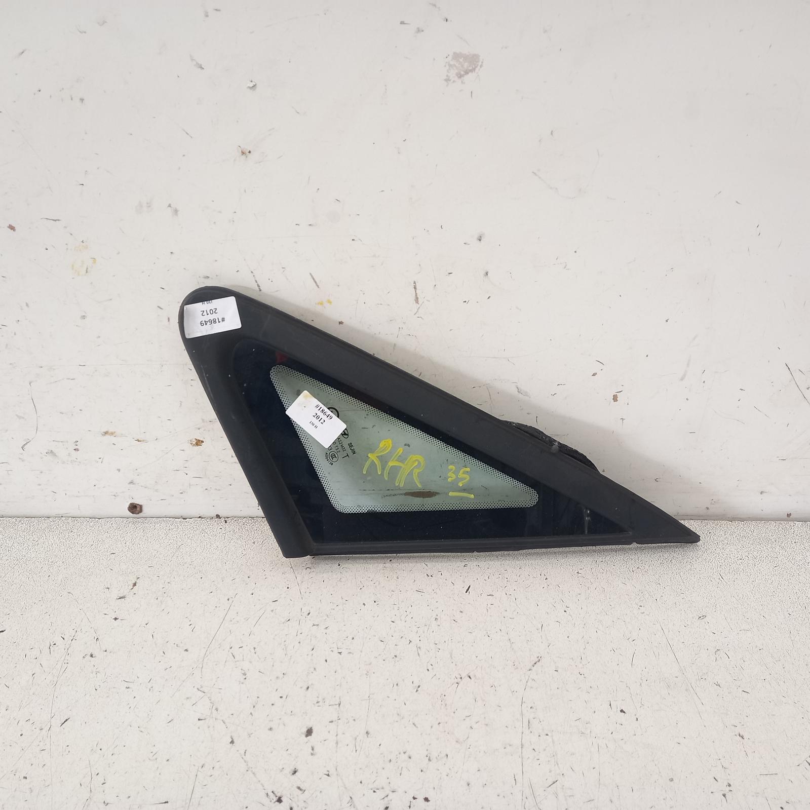 I30 Side Glass Rear Right 2012-2017 gd,5dr hatch,05/12-04/17 00018649 #539014