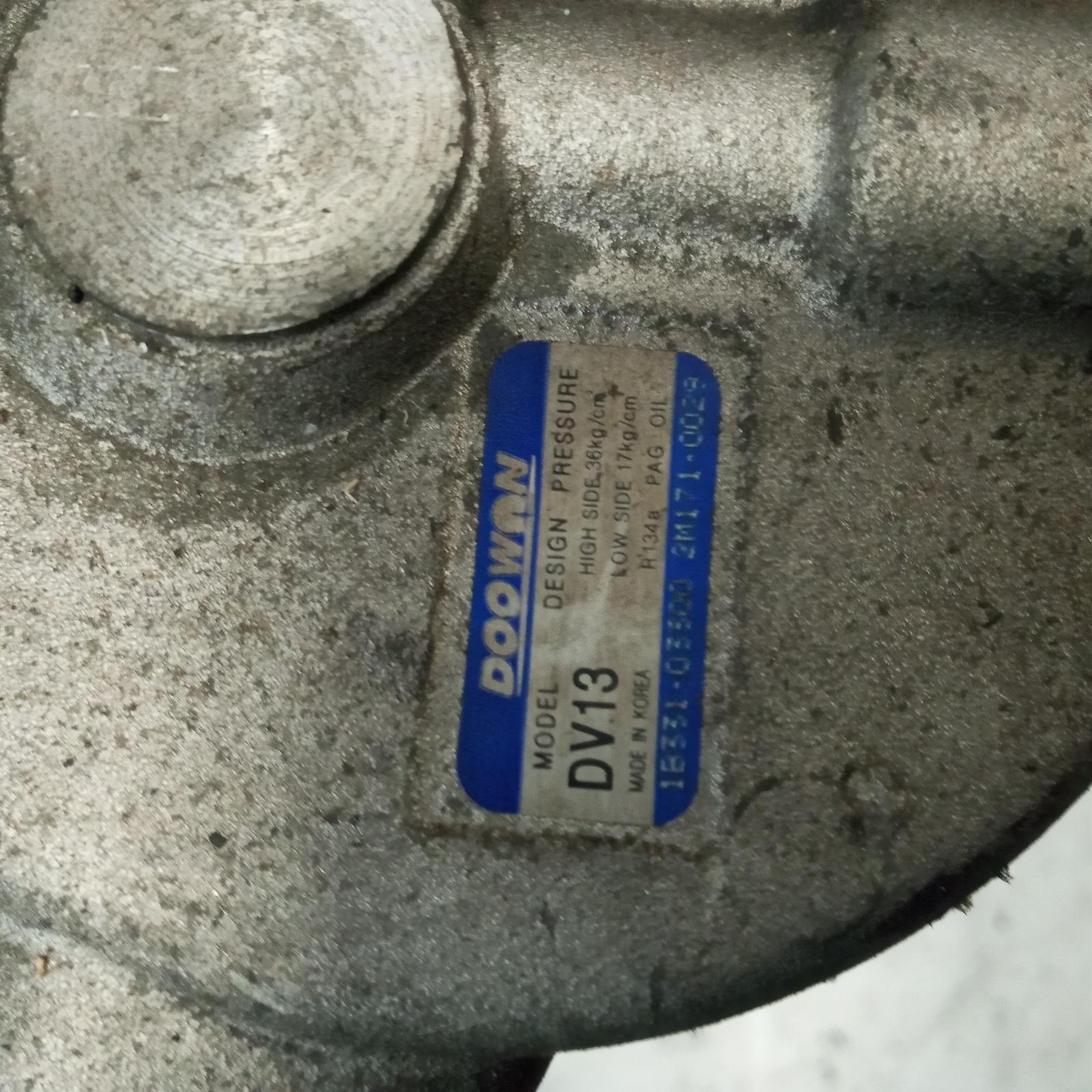 Veloster Aircon Compressor 2011-2014 fs,1.6,g4fd/g4fj,petrol,12/11-02/14 00018122 #543486