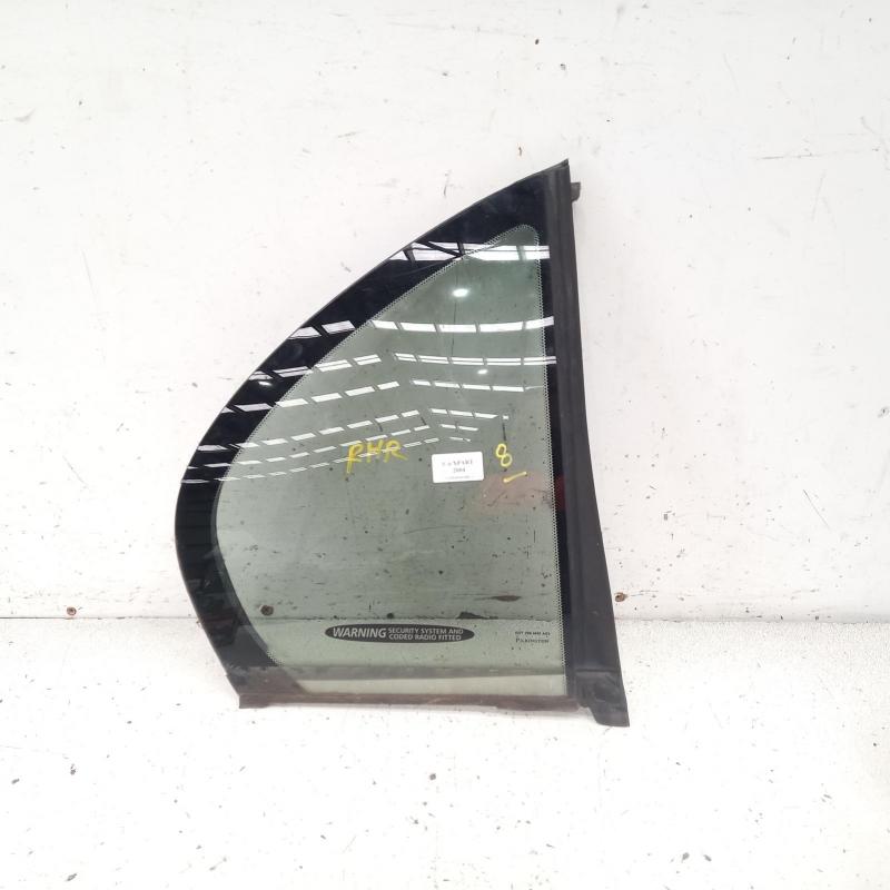 quarter door glass rear right