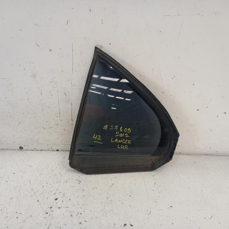 quarter door glass rear left